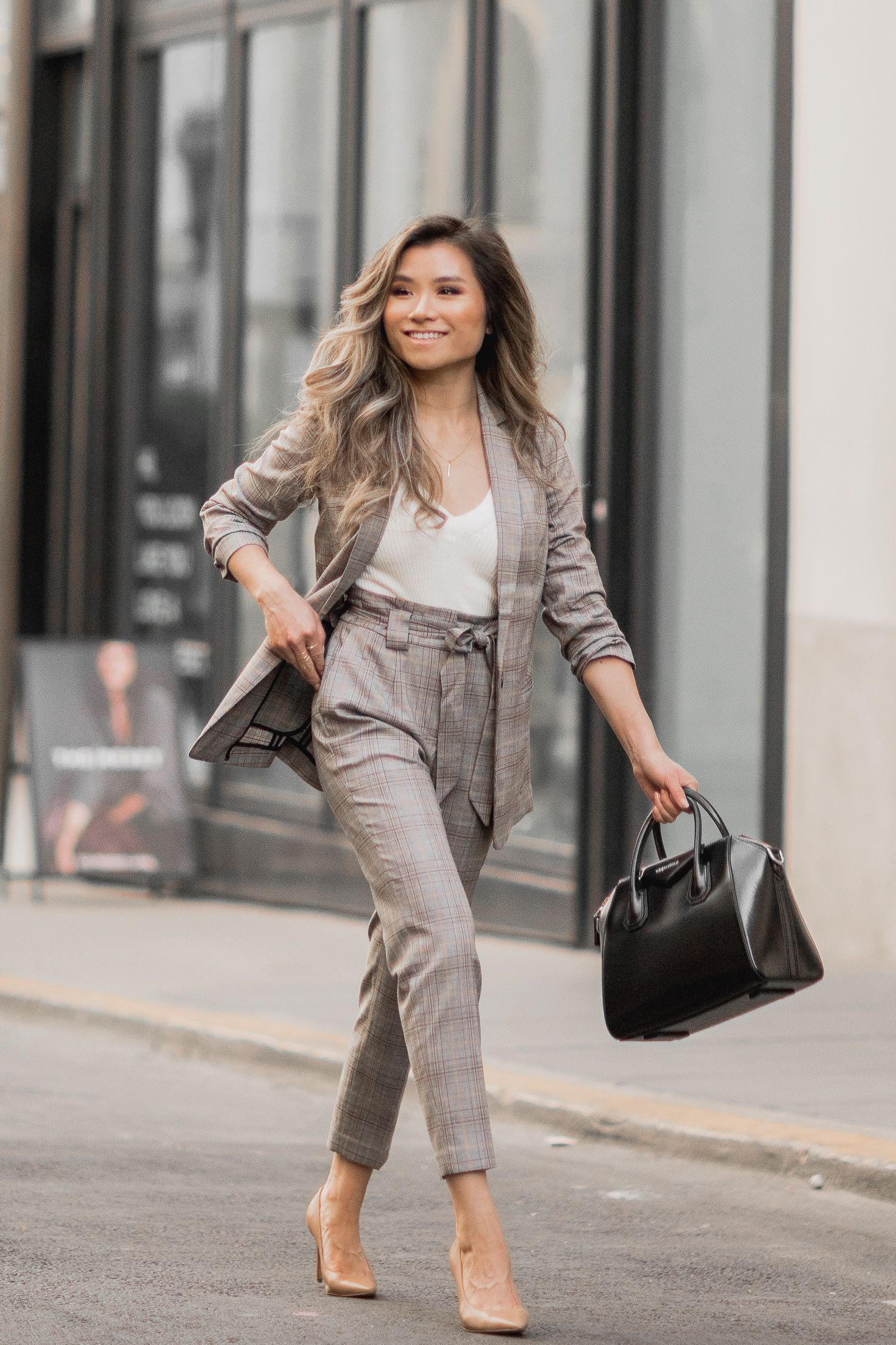 Plaid Is Again: Incorporating Fall Prints Into Your Petite Workplace Appears